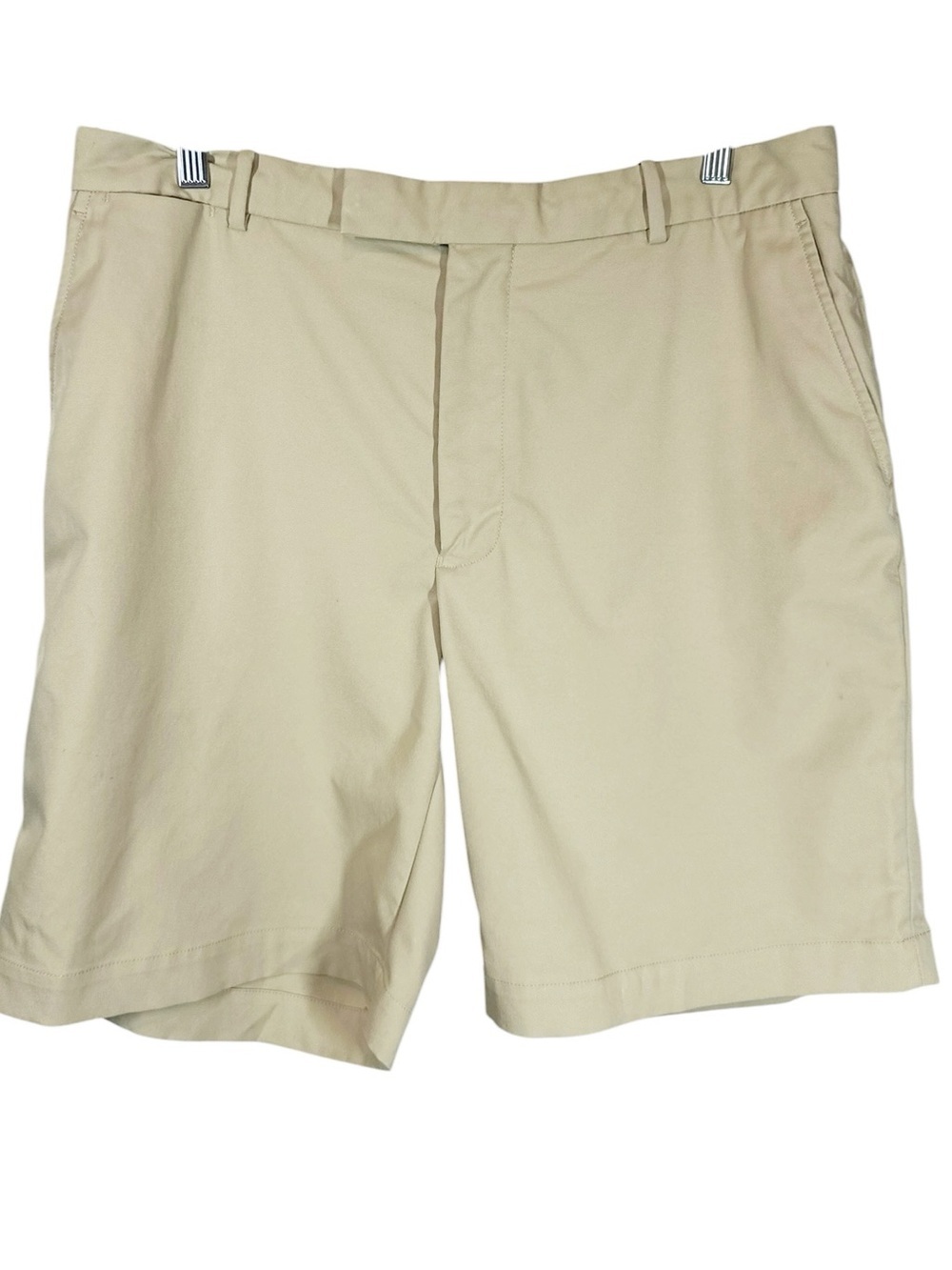 RLX RALPH LAUREN Men's 36 Performance Blend Beige Chino Shorts 9" Inseam